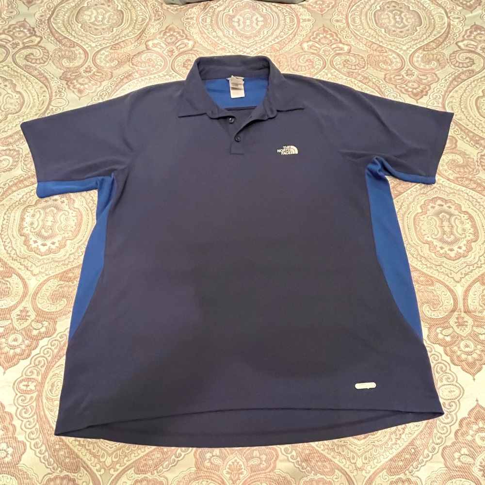 The North Face Men's Blue Polo Shirt
